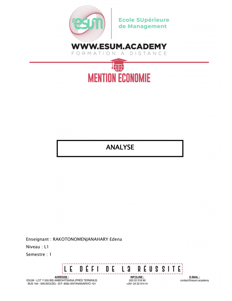 Analyse